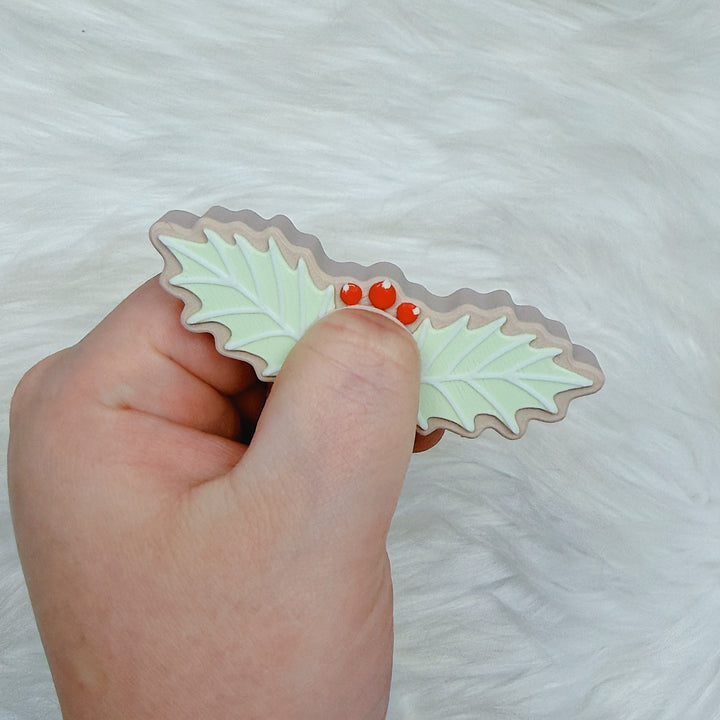 Holly Berries Page Holder | 3D Printed Book Buddy