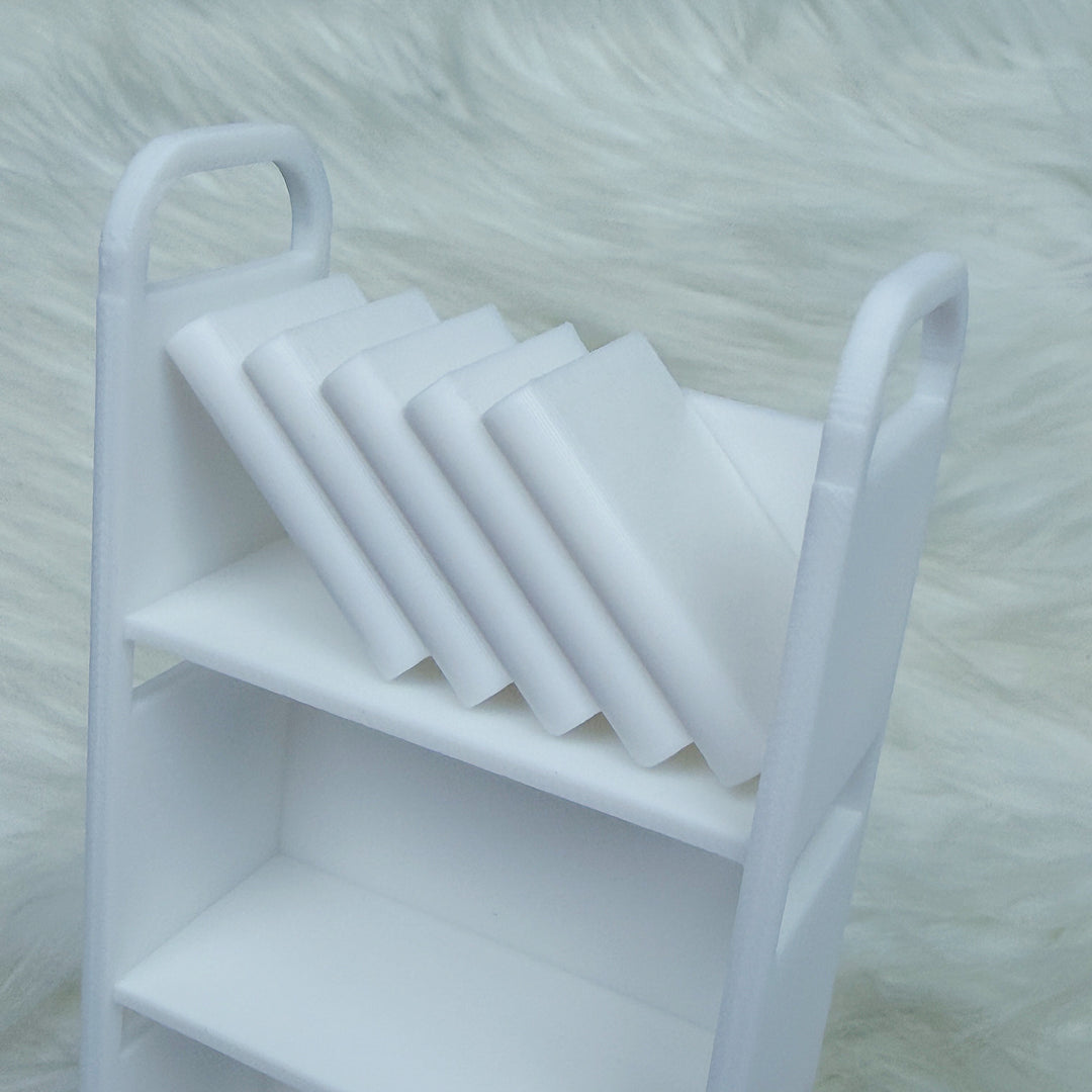 Mini Books for Bookshelf | DIY Bookshelf Decor | Set of 5 Books