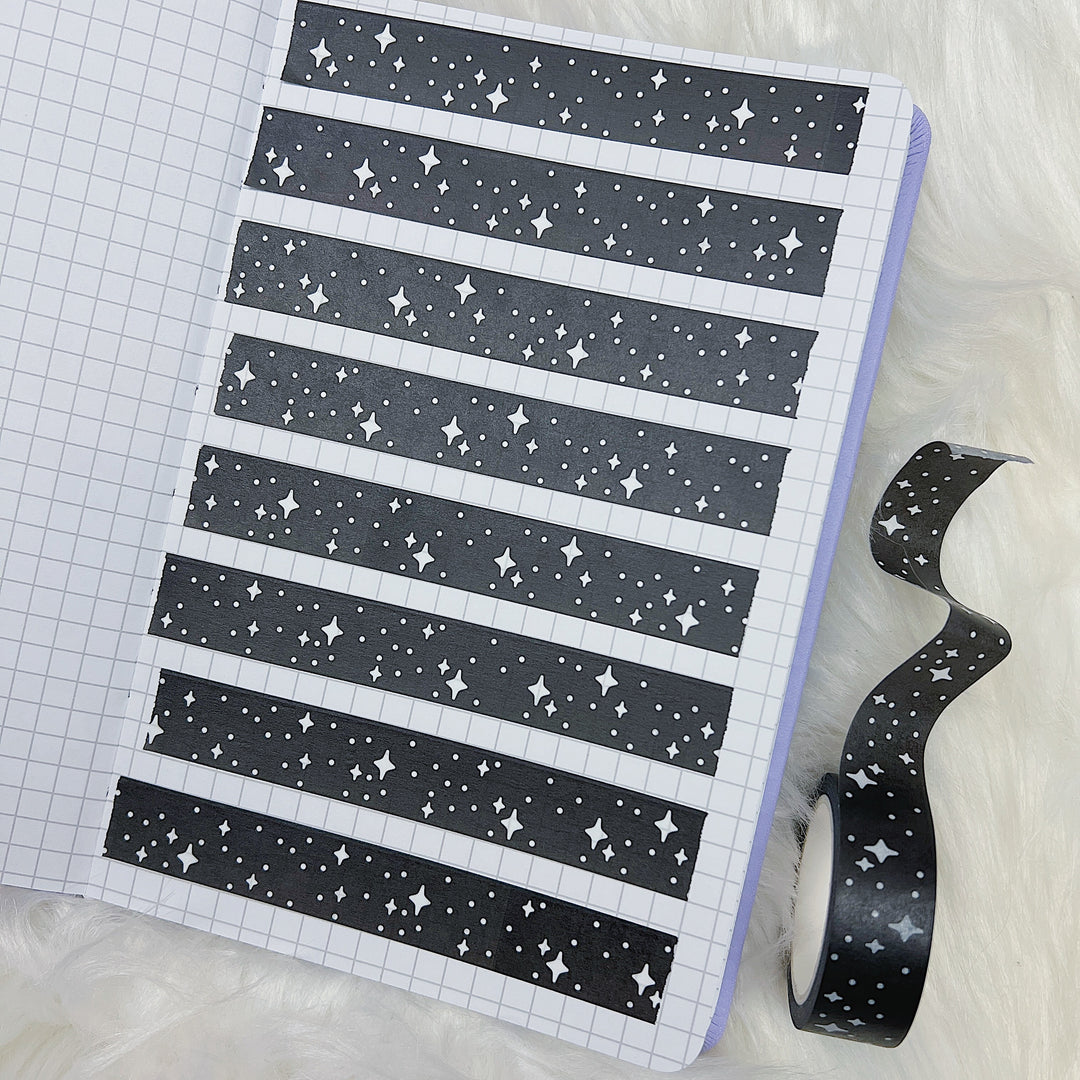Blackout 4.0 Sparkles Washi Tape | 15M