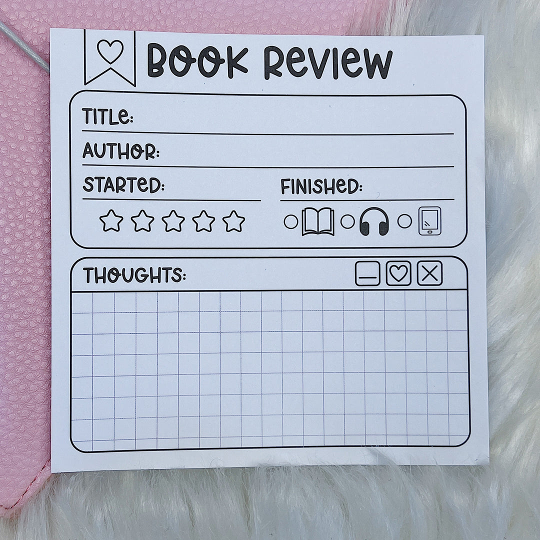 Book Reviews Sticky Note | (4X4)