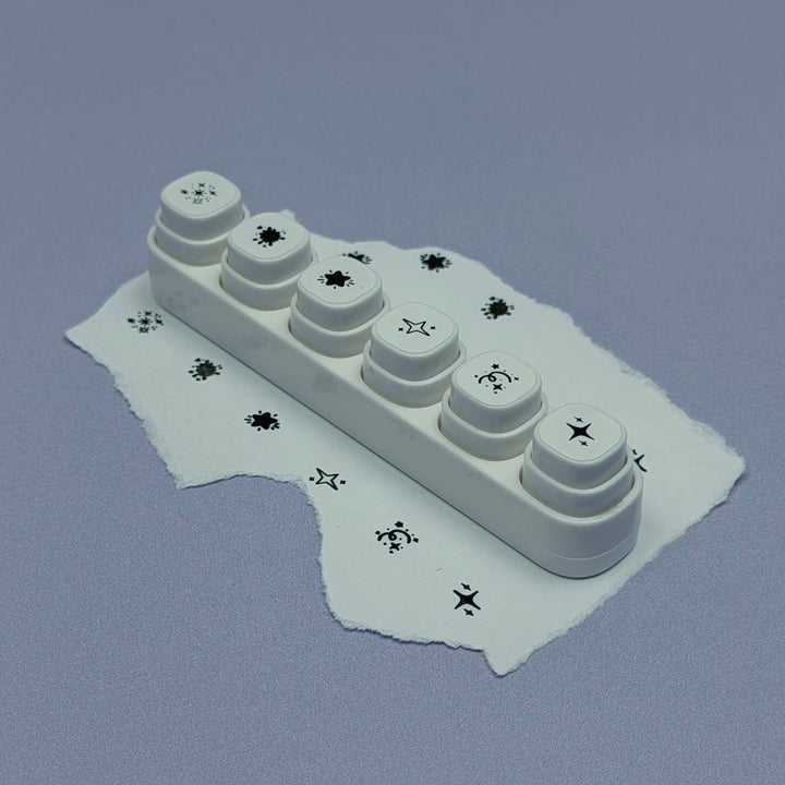 Juego de sellos transparentes Crafty at Heart