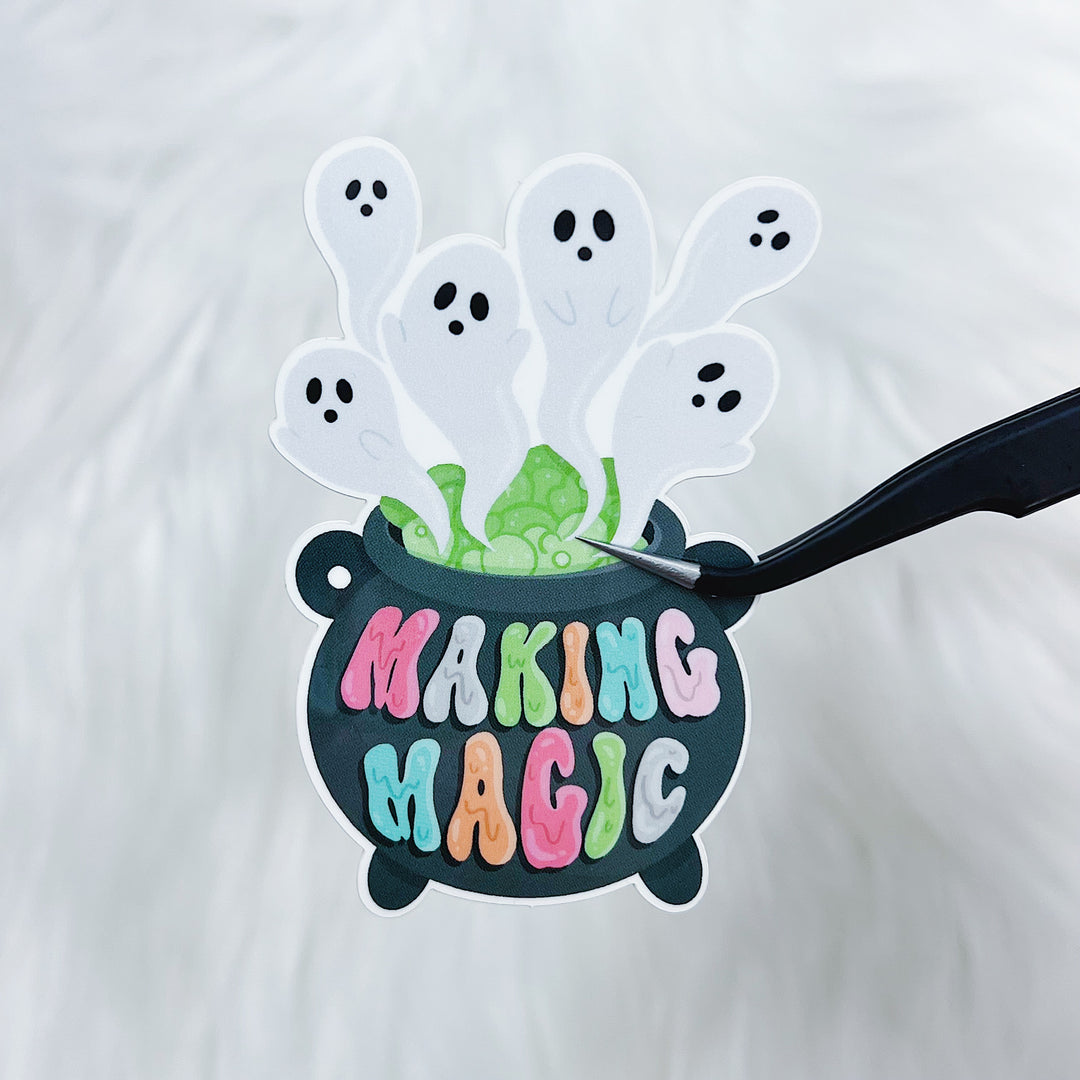 Making Magic Vinyl Sticker Die Cut