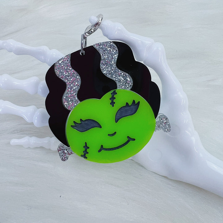 Bride of Frankenstein Acrylic Charm