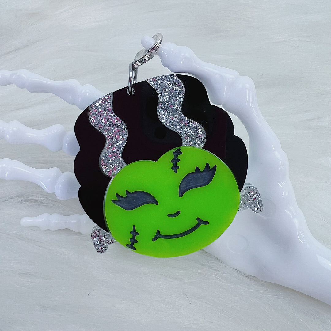 Bride of Frankenstein Acrylic Charm