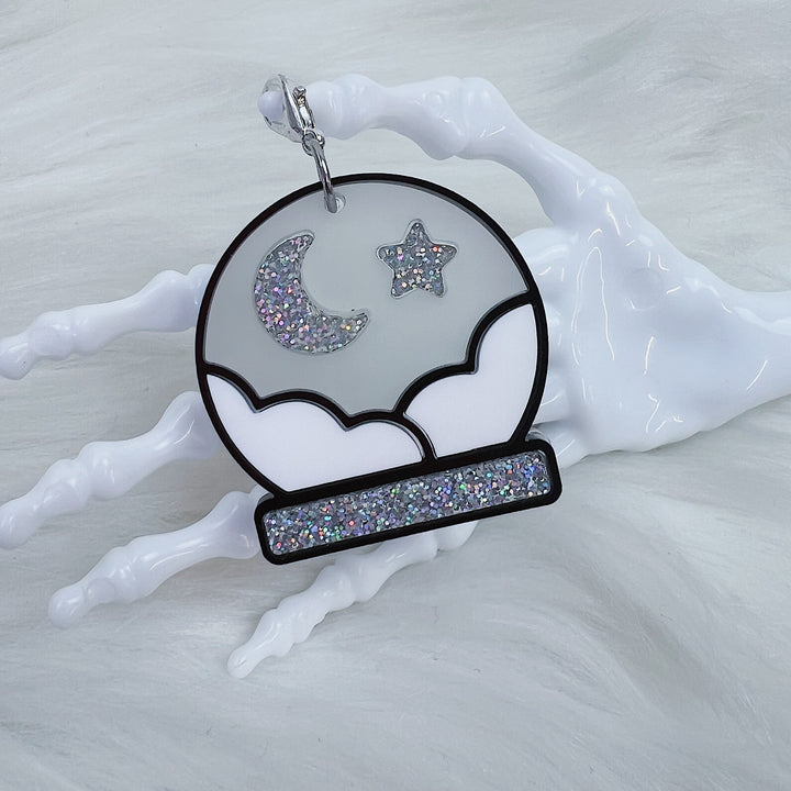 Magical Crystal Ball Acrylic Charm | Choose Your Color Option!