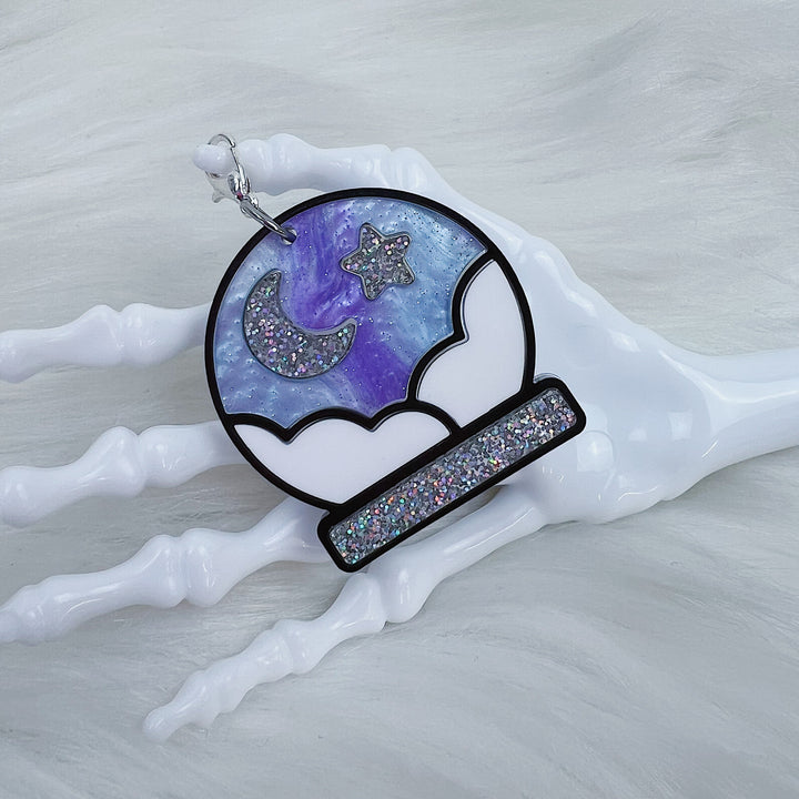 Magical Crystal Ball Acrylic Charm | Choose Your Color Option!