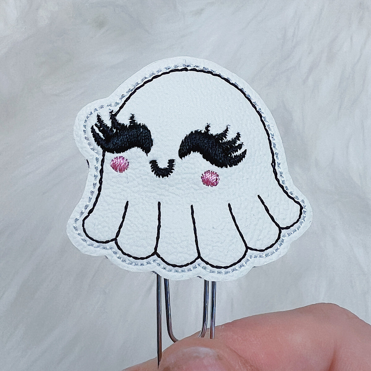 Cutie Ghostie Feltie Planner Clip