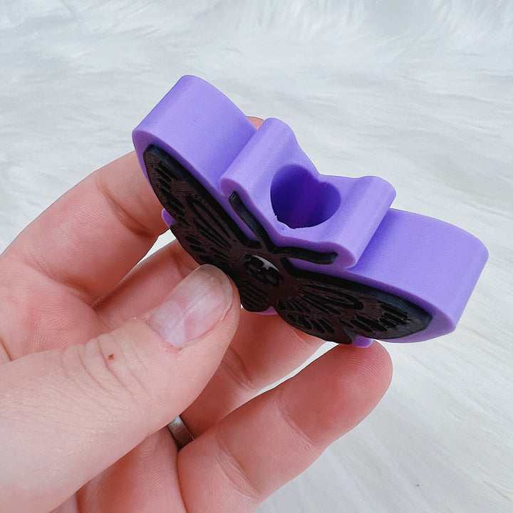 Deadly Moth Straw Buddy | 3D Printed Straw Topper