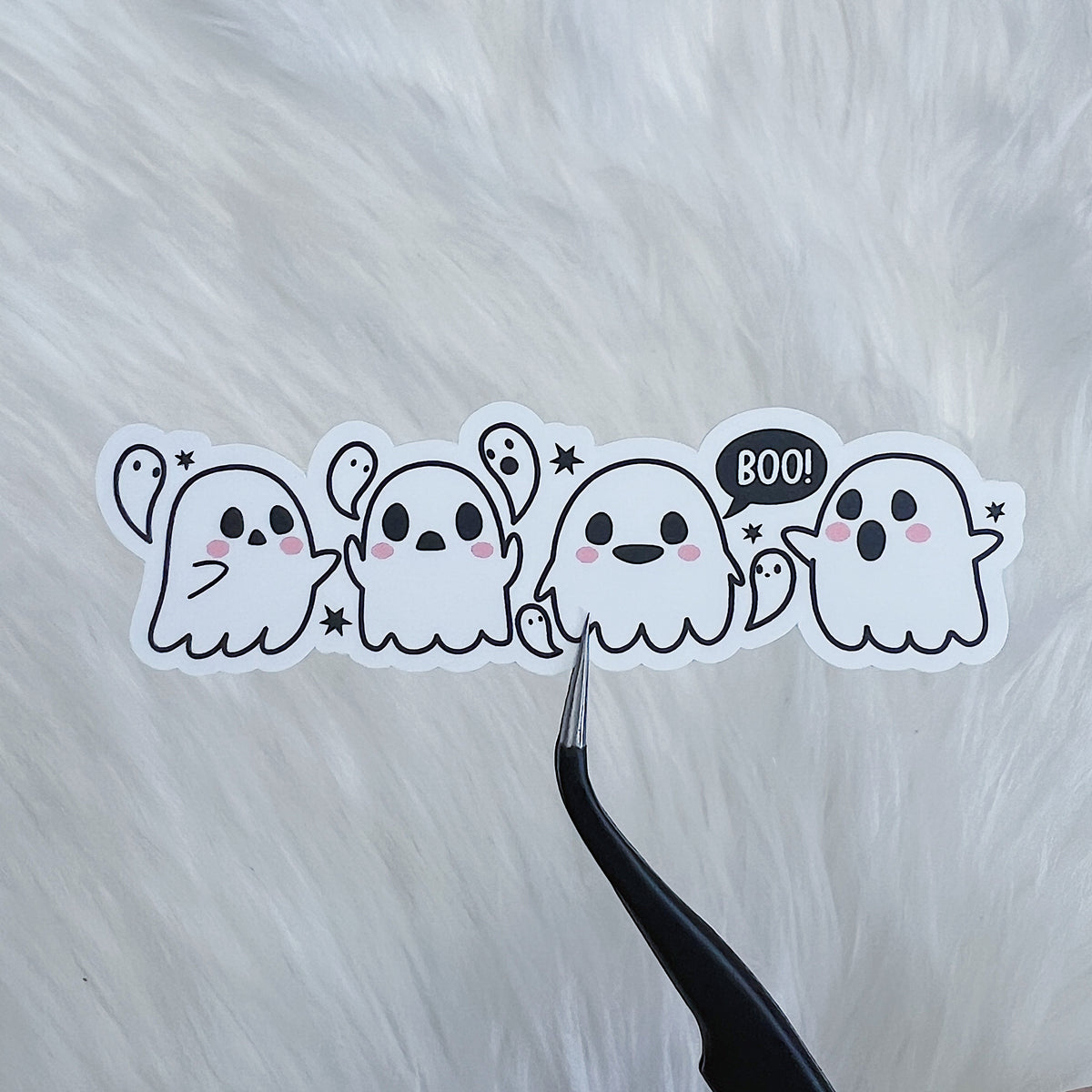Boo Ghosties Vinyl Sticker Die Cut