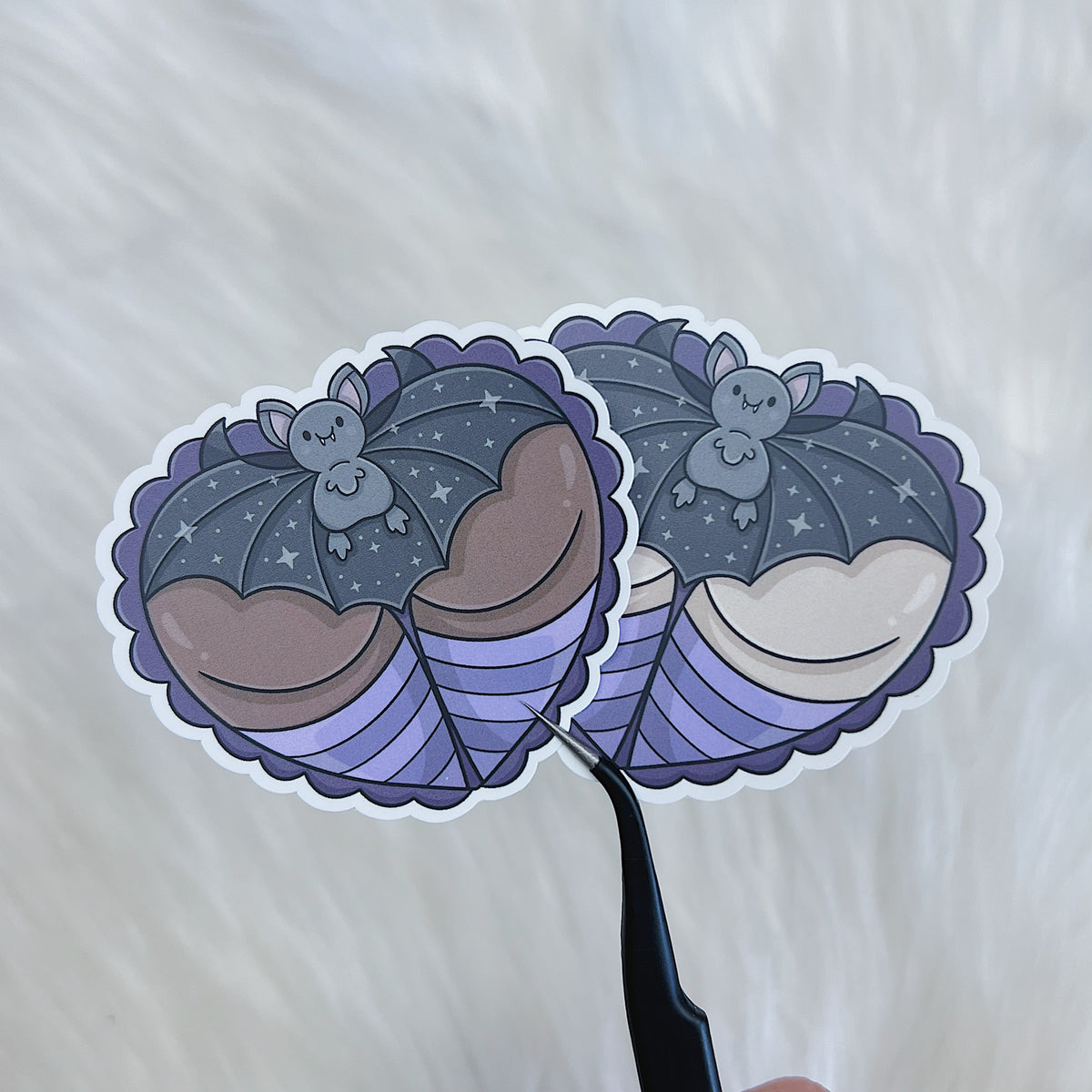 Batty Booty Vinyl Sticker Die Cut | Choose Your Skin Tone!