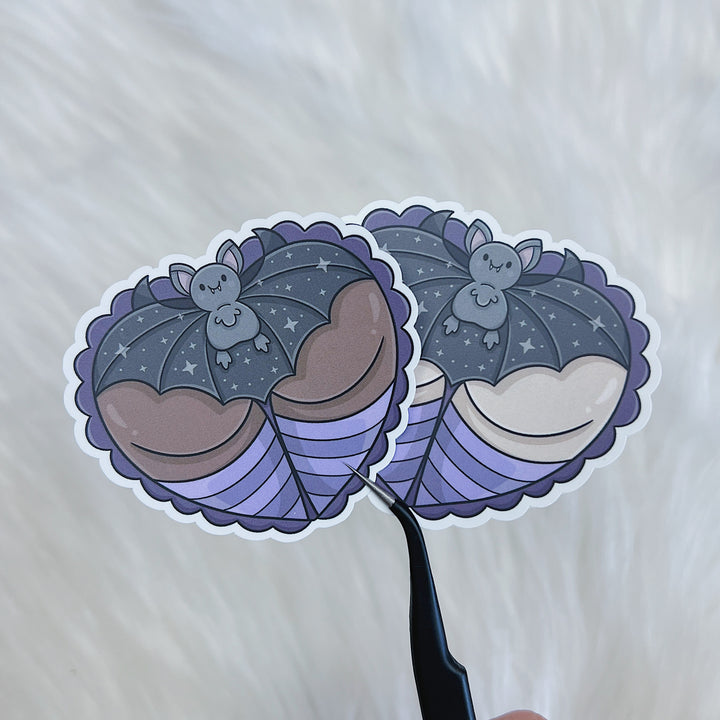 Rainbow Chronic Overthinker vinilo pegatina troquelada