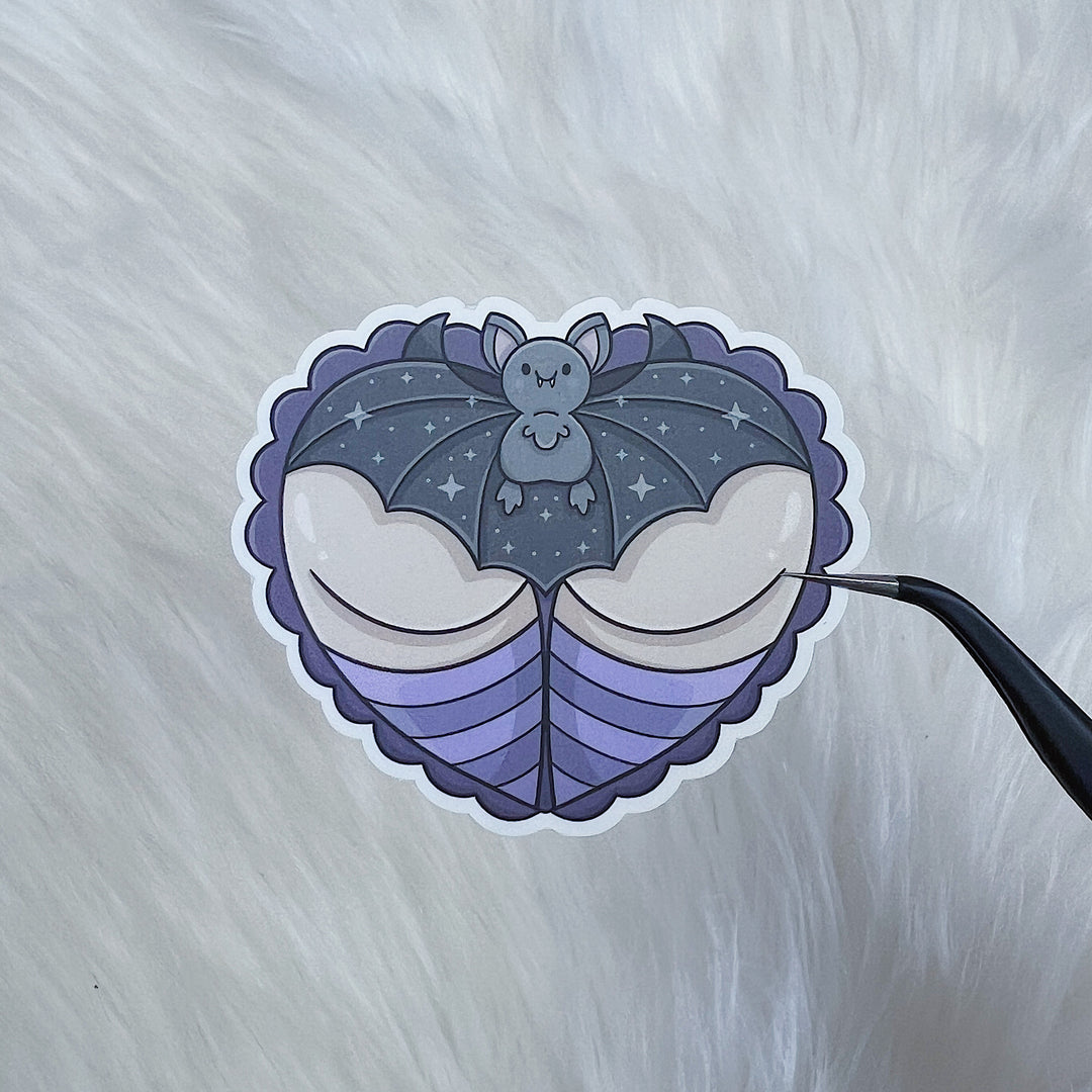 Rainbow Chronic Overthinker vinilo pegatina troquelada