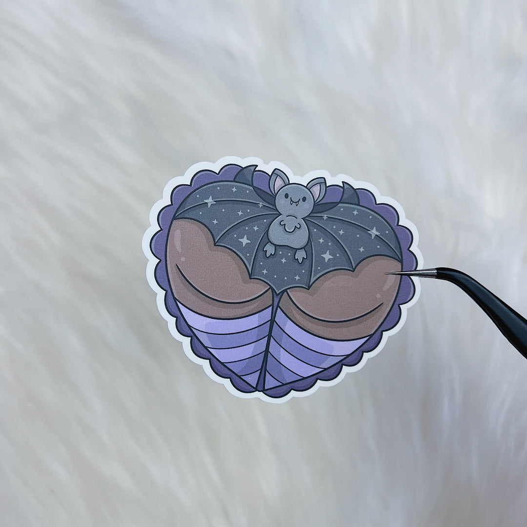 Rainbow Chronic Overthinker vinilo pegatina troquelada