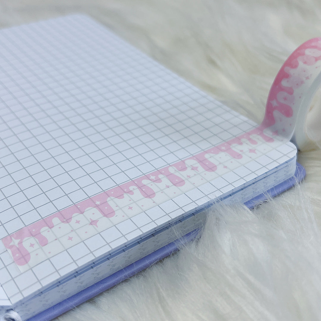 Pink Drips Washi Tape | 15M