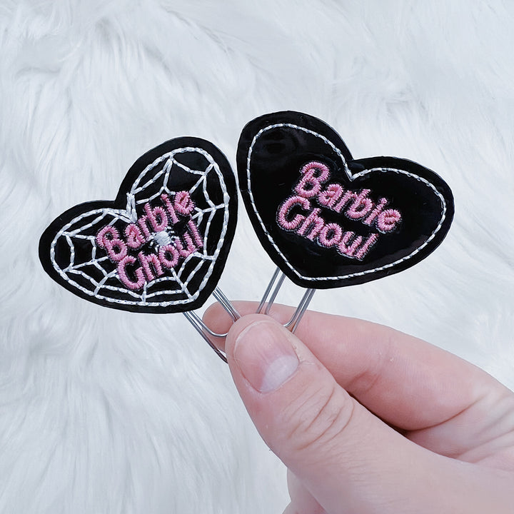 Barb Ghoul Feltie Planner Clip | Choose Your Option!