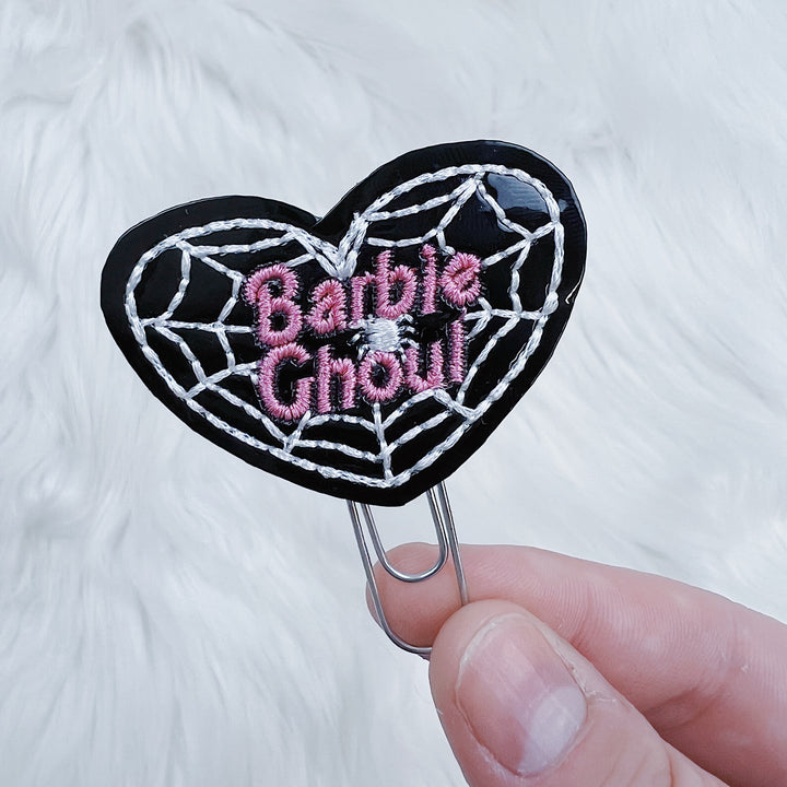 Barb Ghoul Feltie Planner Clip | Choose Your Option!