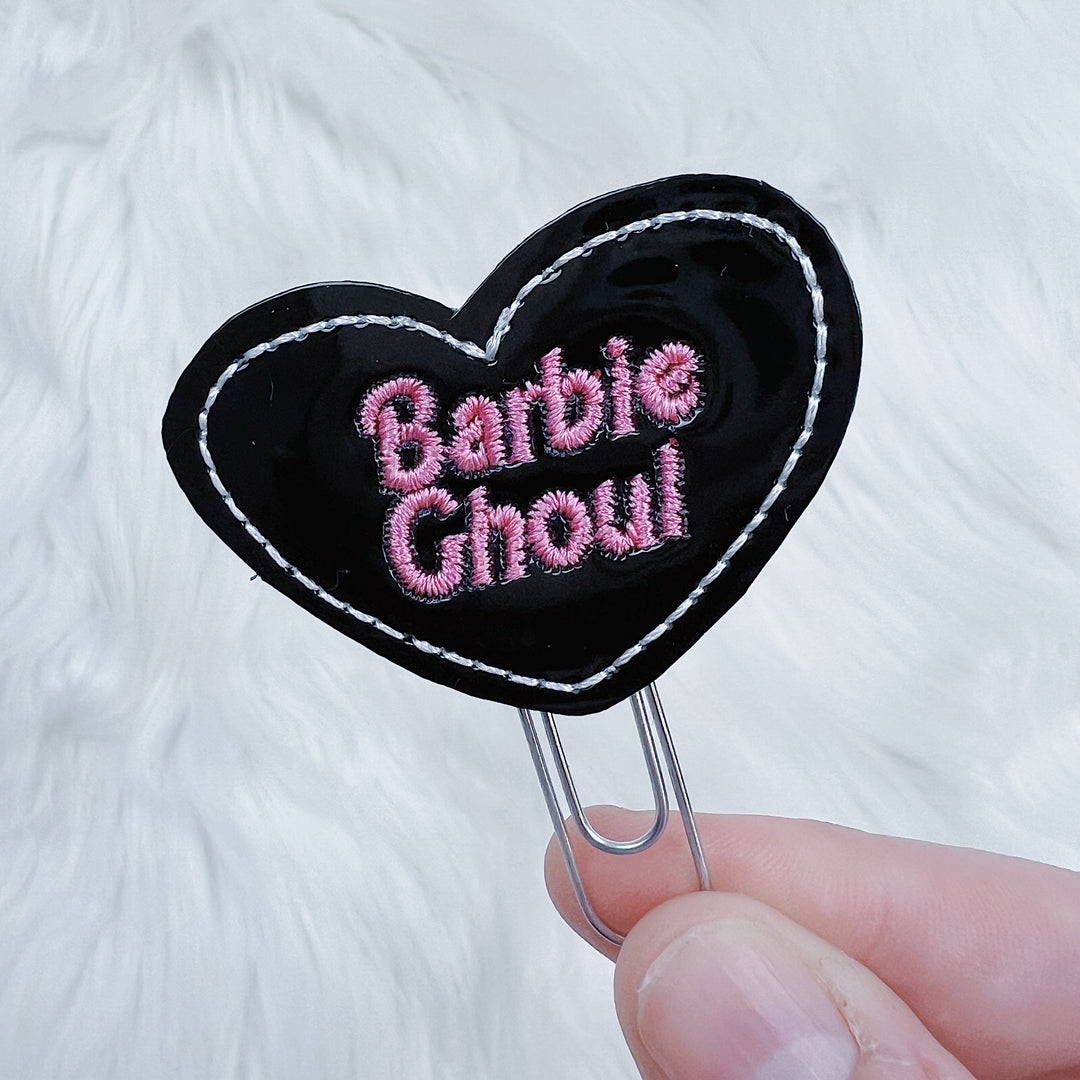 Barb Ghoul Feltie Planner Clip | Choose Your Option!