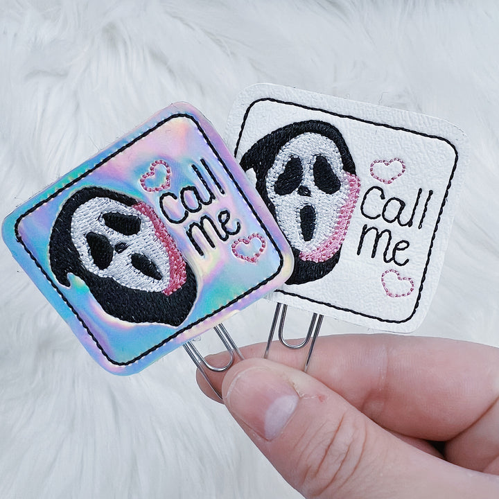 Call Me Feltie Planner Clip | Choose Your Option!