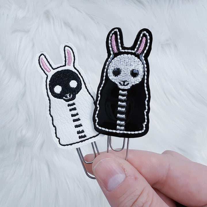 Skele Llama Feltie Planner Clip | Choose Your Option!