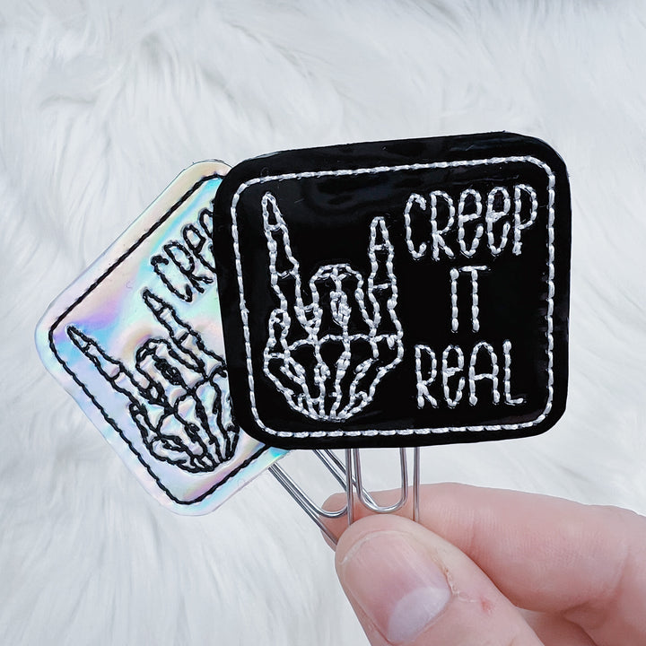 Creep It Real Feltie Planner Clip | Choose Your Option!