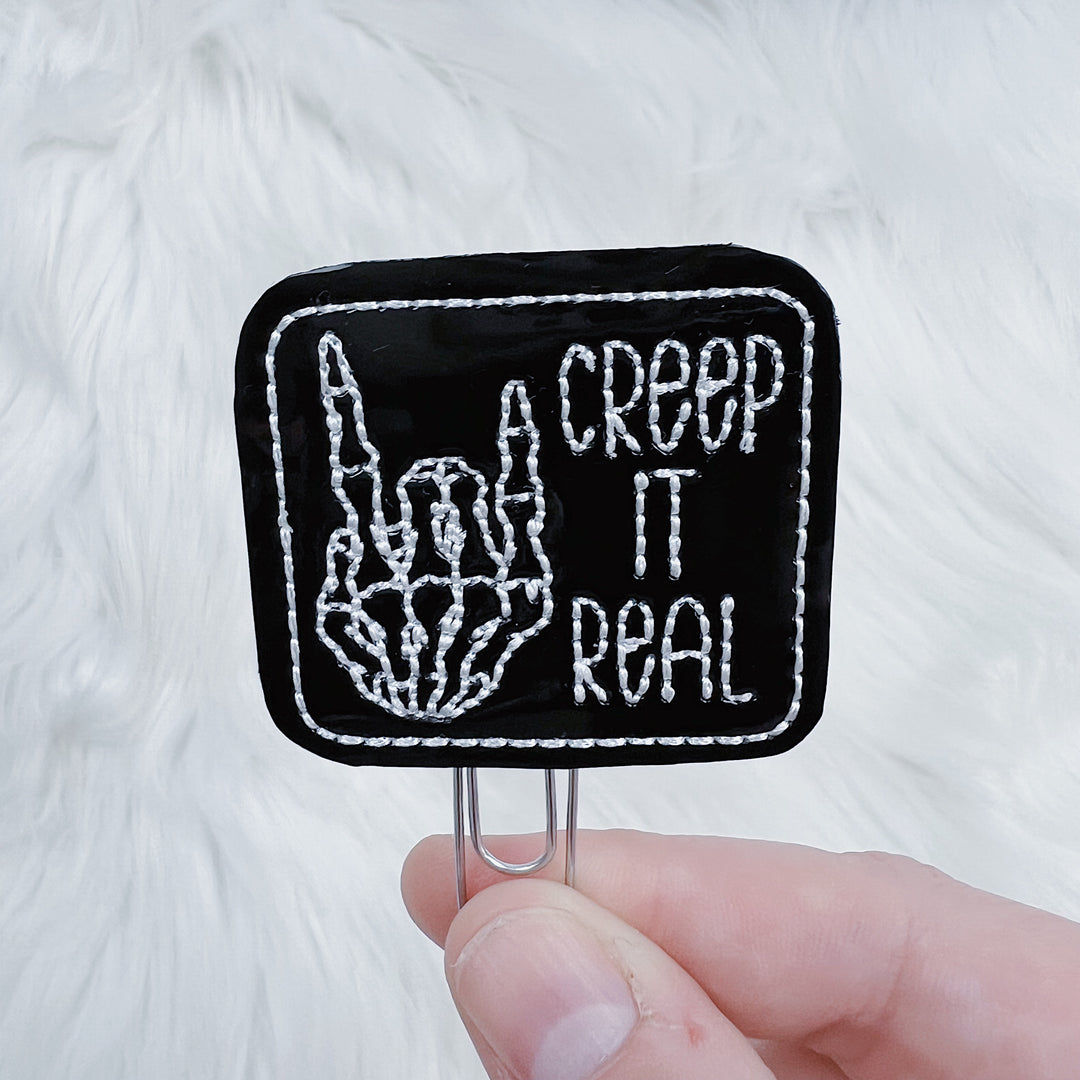 Creep It Real Feltie Planner Clip | Choose Your Option!