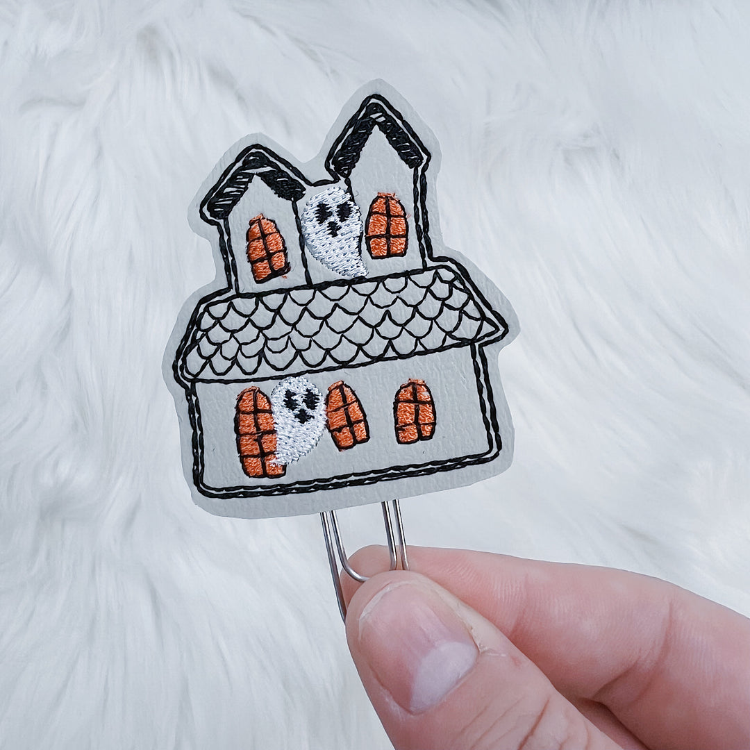 Haunted House Feltie Planner Clip | Choose Your Option!