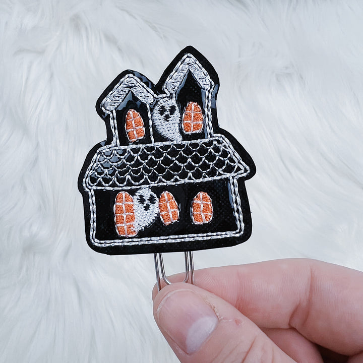 Haunted House Feltie Planner Clip | Choose Your Option!