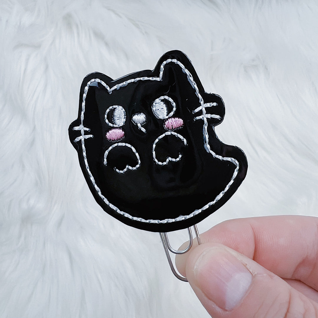 Kitty Ghostie Feltie Planner Clip | Choose Your Option!