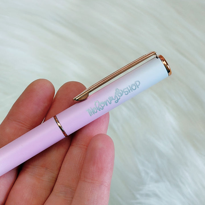 TheHoneyB Pink Ombre Fountain Pen | 0.38mm Fine Nib | Includes Converter