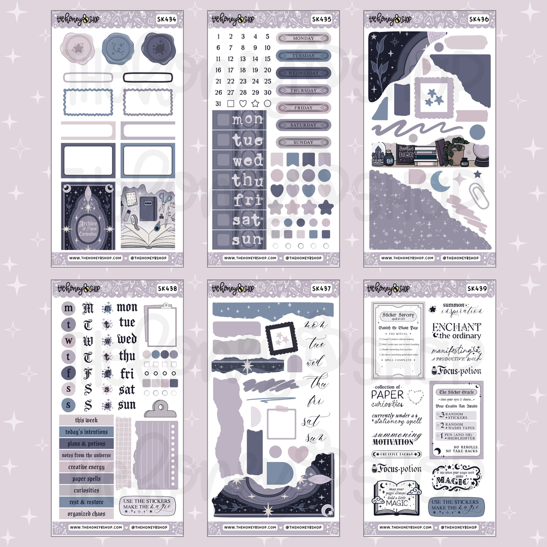 Sticker Sorcery | 8 Page Sticker Kit Bundle
