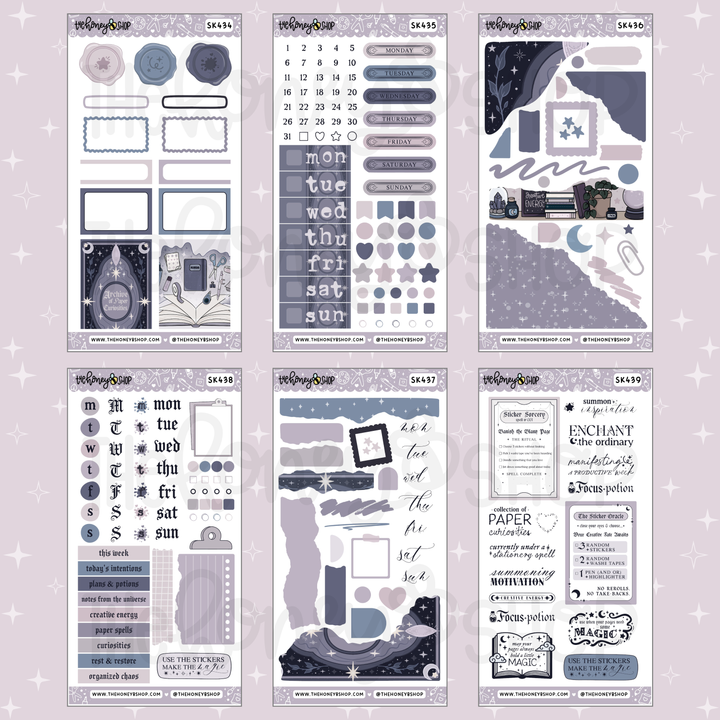 Sticker Sorcery | 8 Page Sticker Kit Bundle