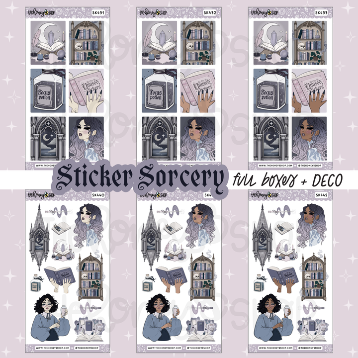 Sticker Sorcery | 8 Page Sticker Kit Bundle