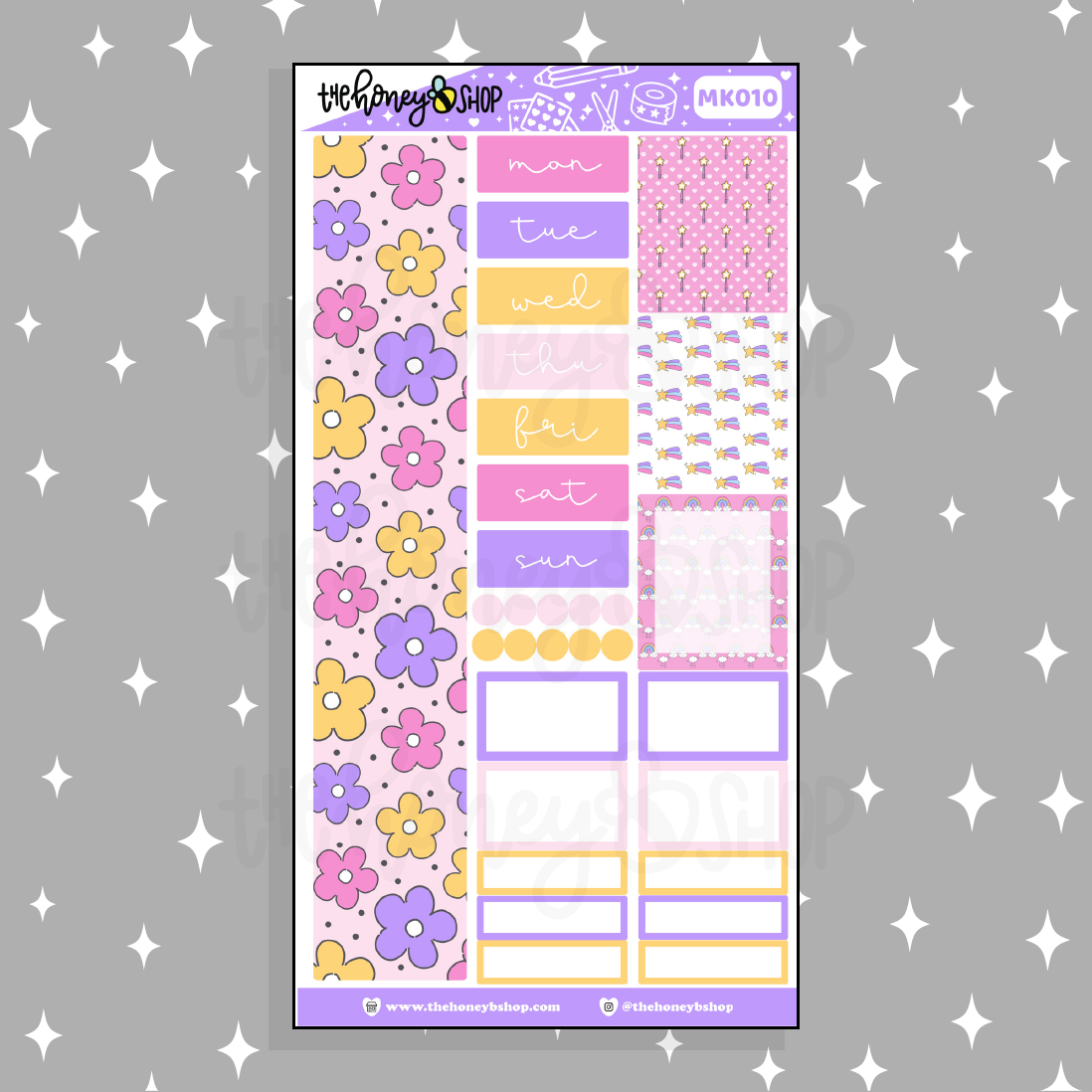 Magical BEE6 Monthly Kit | Fits BEE6 TRP Planner