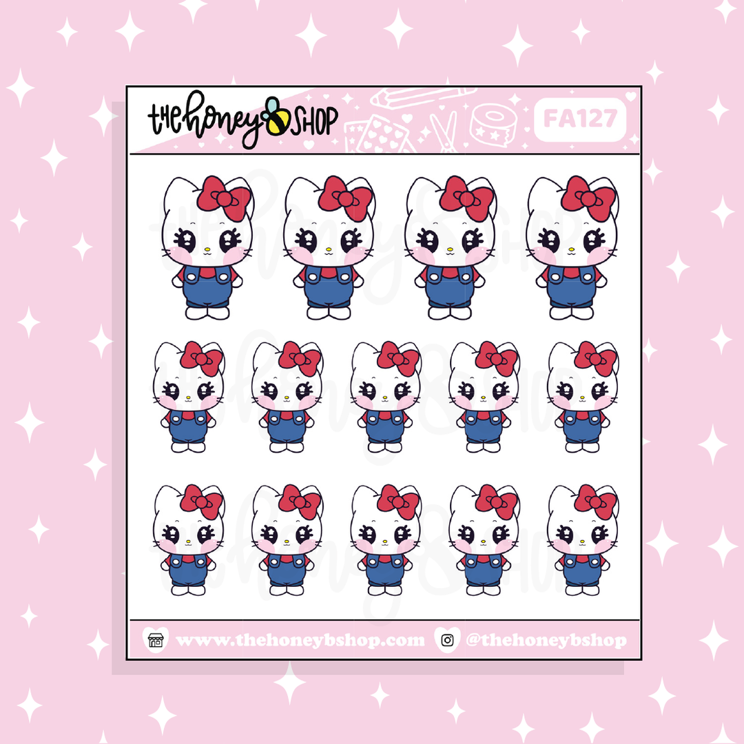 Hello Kitty Doodle Sticker