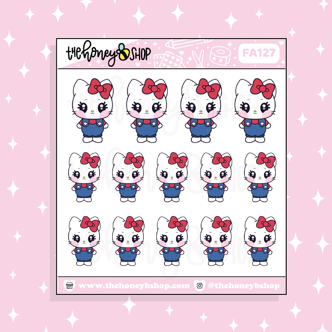 Hello Kitty Doodle Sticker