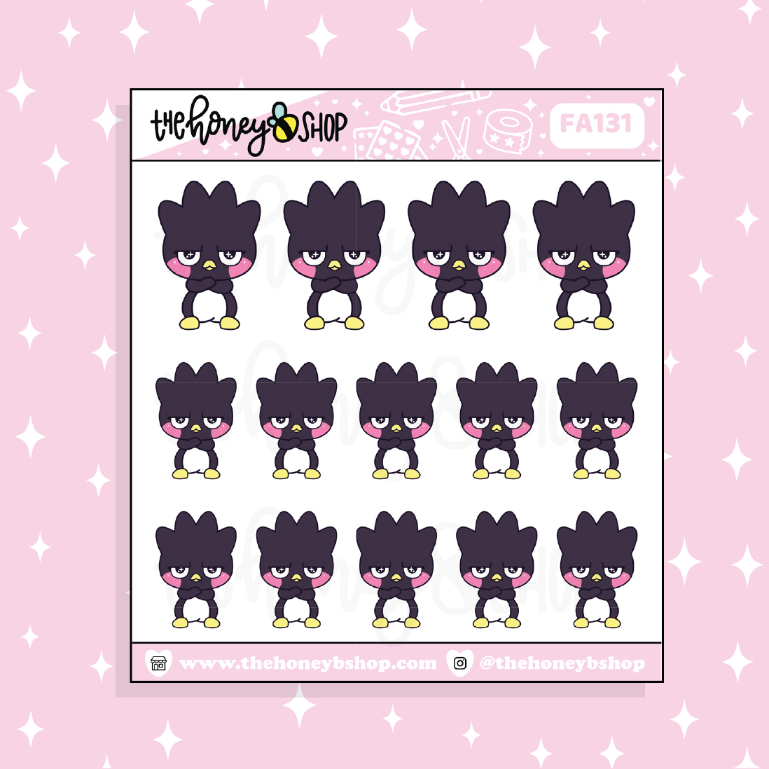 Badtz-Maru Doodle Sticker