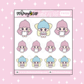 Little Twin Stars Doodle Sticker