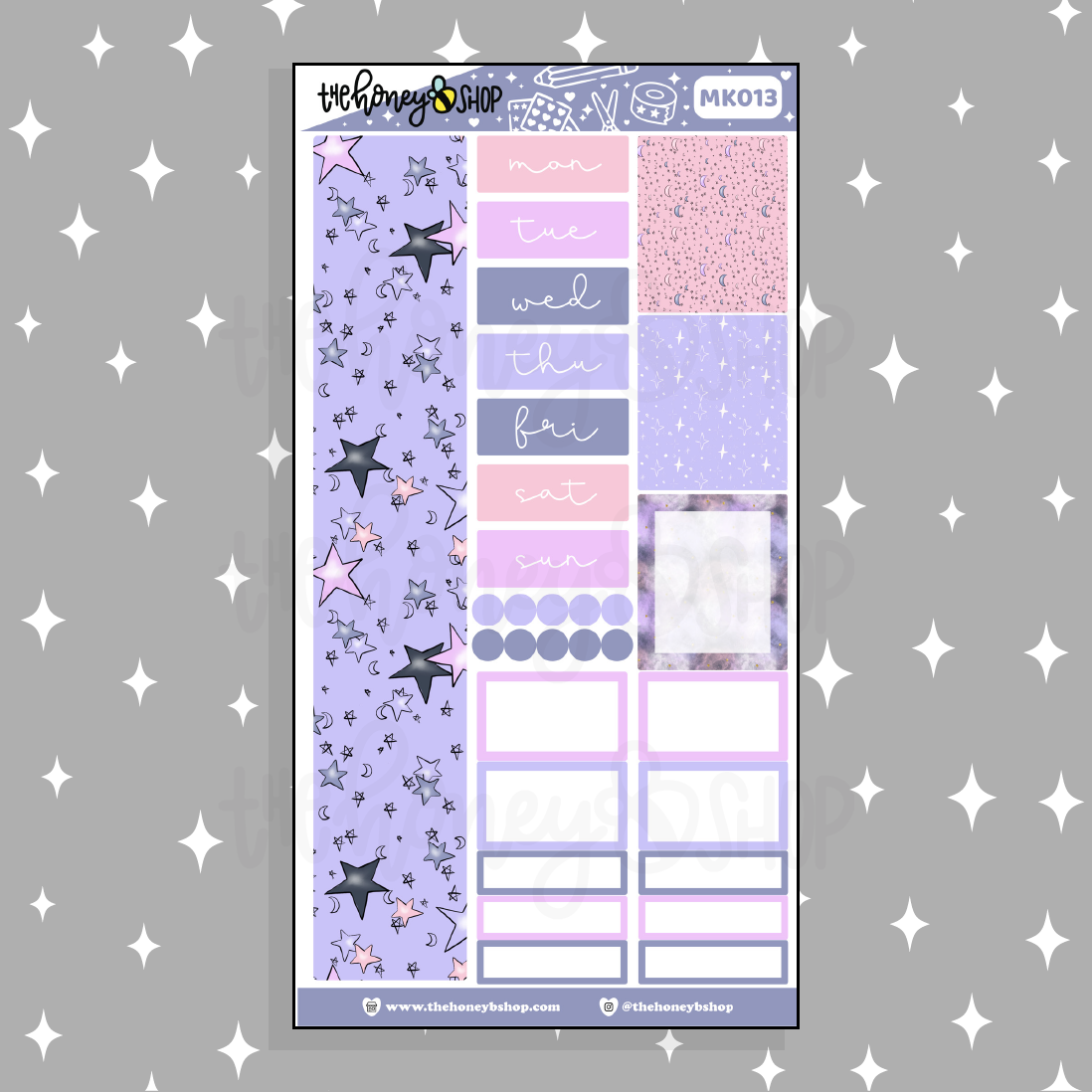In The Stars BEE6 Monthly Kit | Fits BEE6 TRP Planner