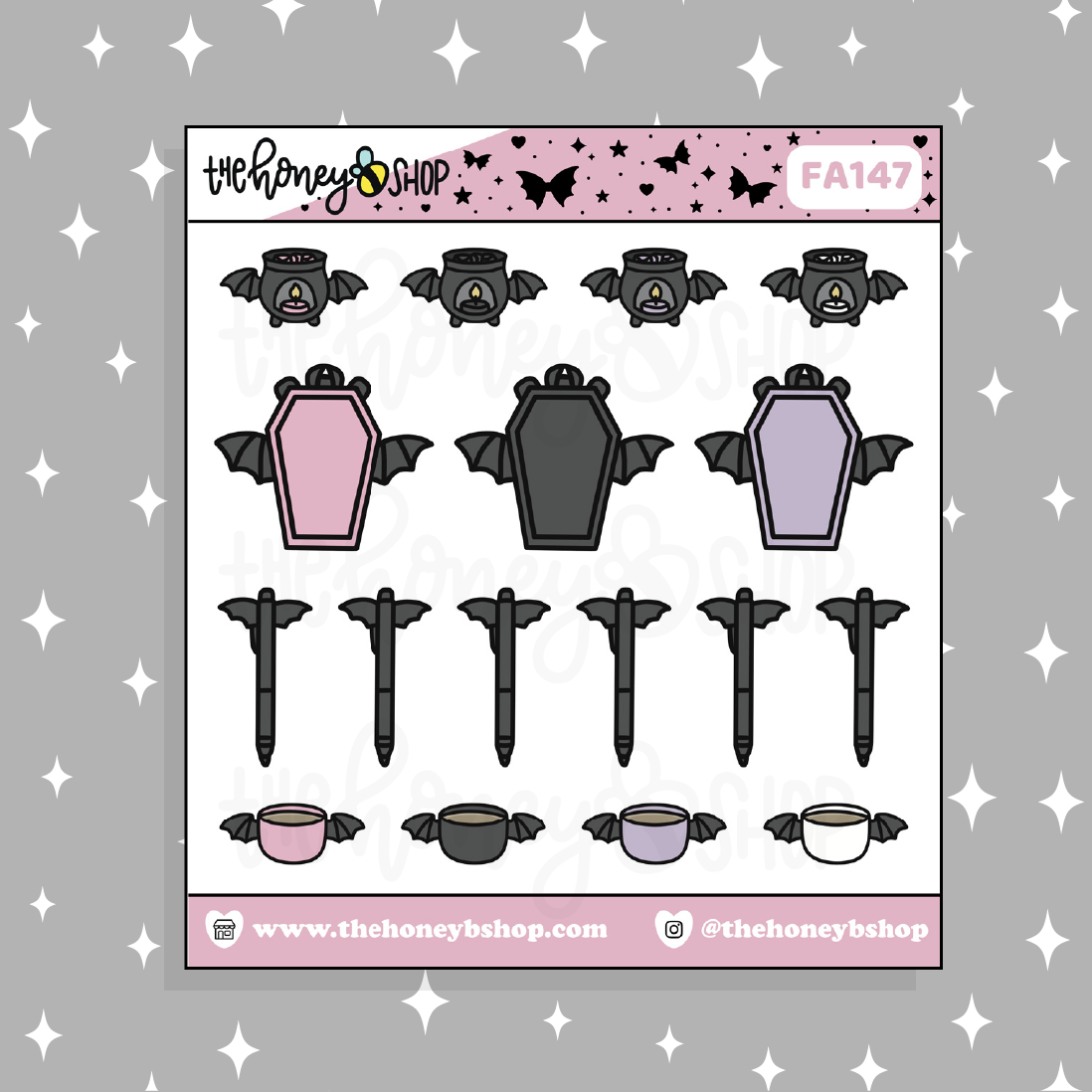 Pastel Halloween Lifestyle Deco 1 Doodle Sticker