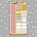 Kit mensual Boho BEE6 | Se adapta al planificador BEE6 TRP.