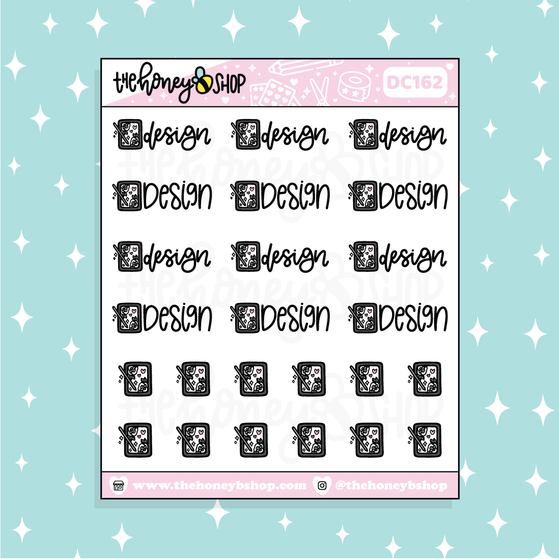 Design iPad Doodle Planner Sticker