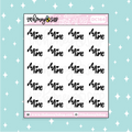 Me Time Doodle Planner Sticker
