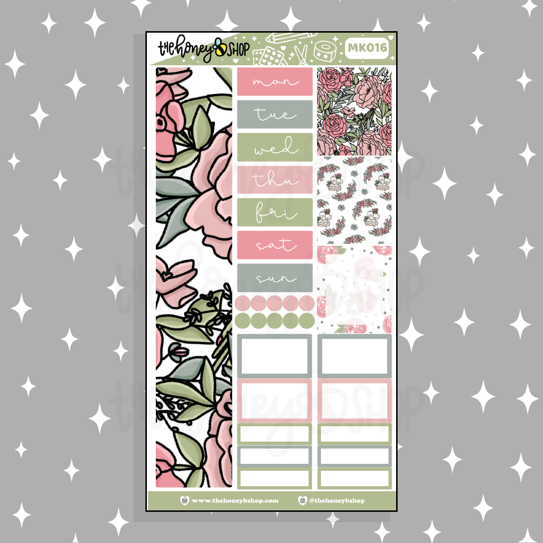 Home Sweet Home BEE6 Monthly Kit | Fits BEE6 TRP Planner
