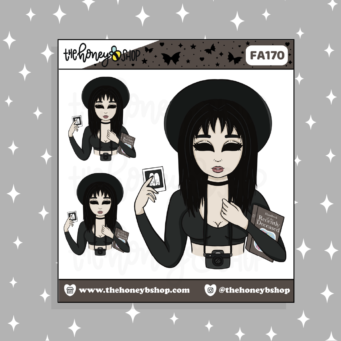 Lydia Babe Doodle Sticker | Choose your Skin Tone!