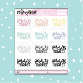 Farmer's Market Doodle Planner Sticker