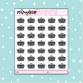 Crockpot / Slow Cooker Doodle Planner Sticker
