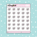 Planificador de Doodle Vet Bubs Pegatina