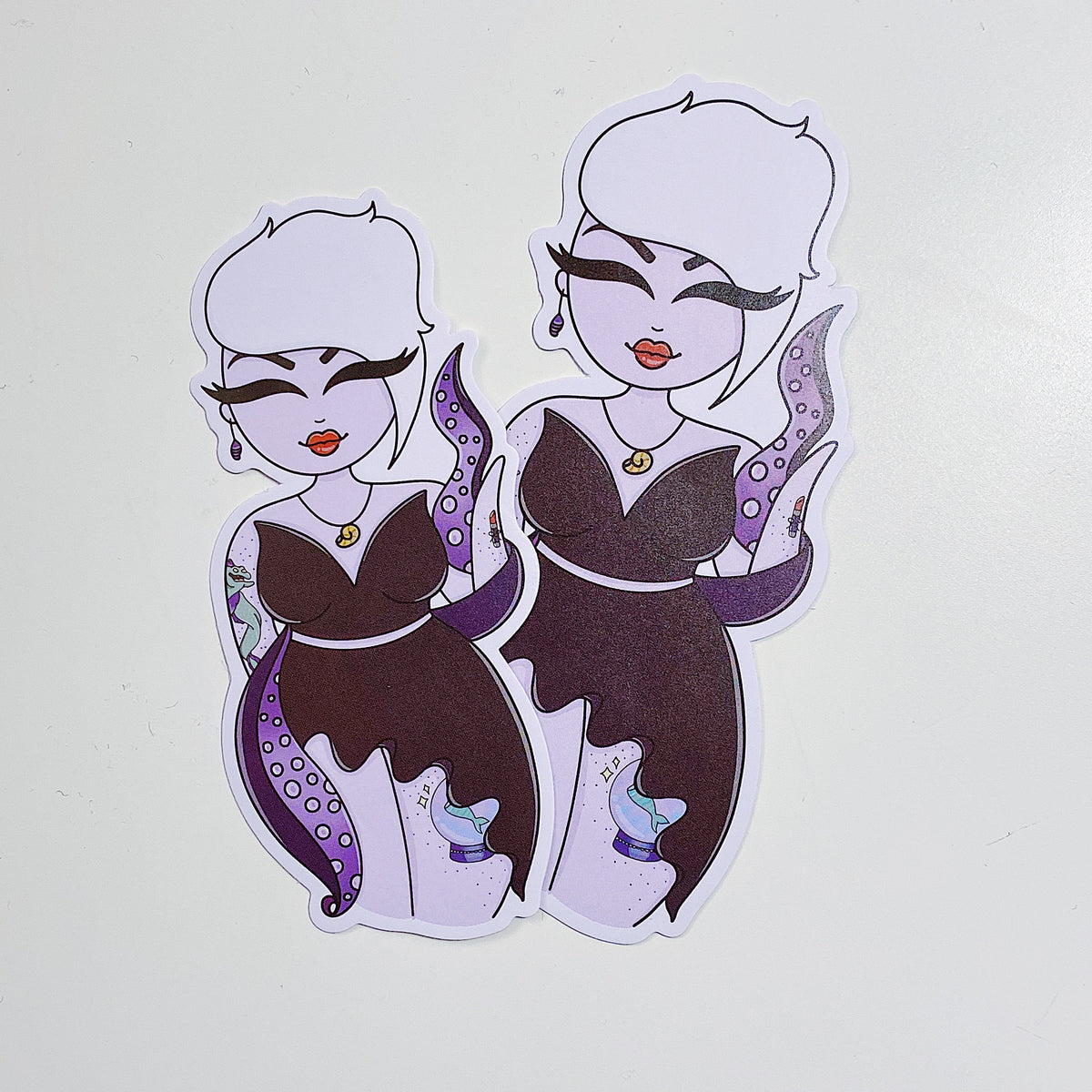 Tattooed Ursula Vinyl Die Cut | Pack of Two
