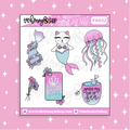 Doodle Mer-May Deco Pegatina