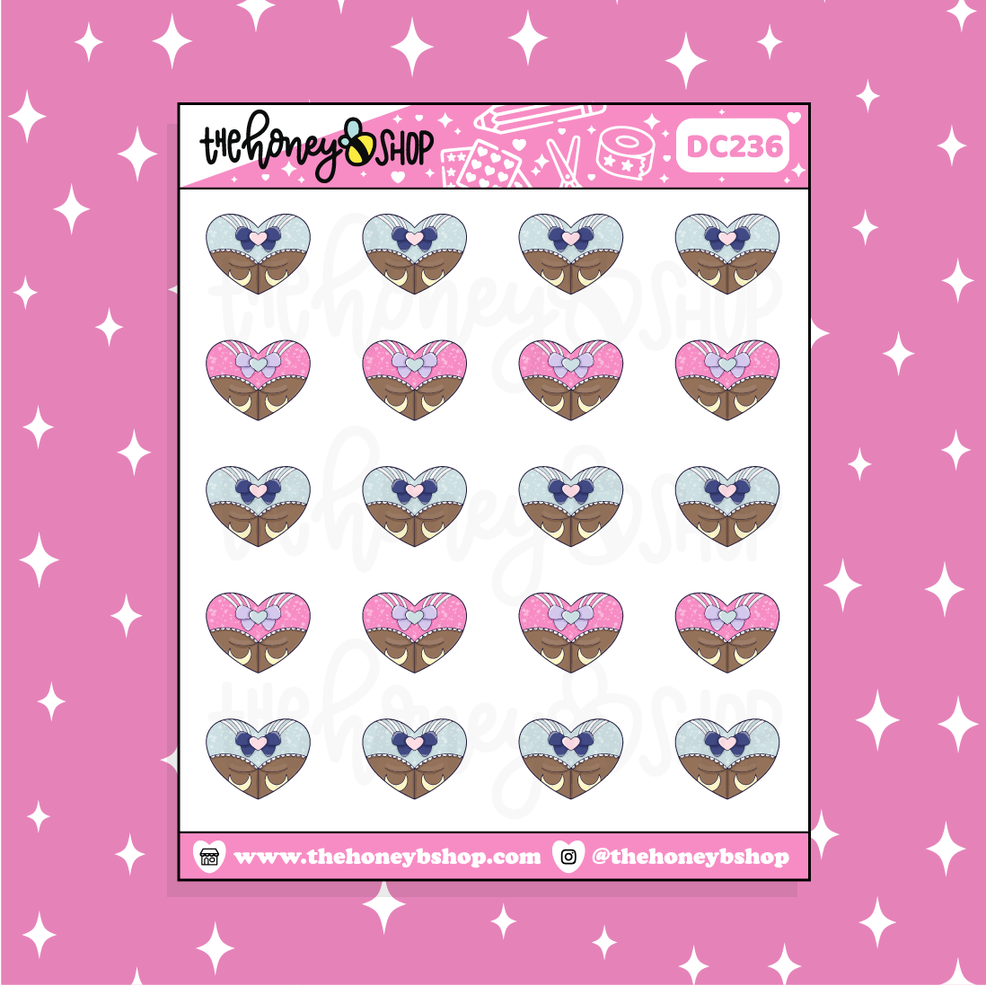 Pastel Sailor Scout Booties Doodle Sticker | Choose your Skin Tone!
